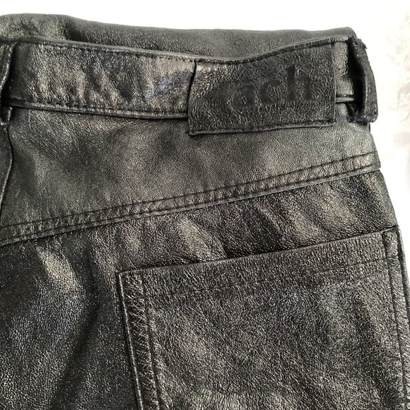 Tach Clothing Ava Pants Black Leather - Picture 4 of 6